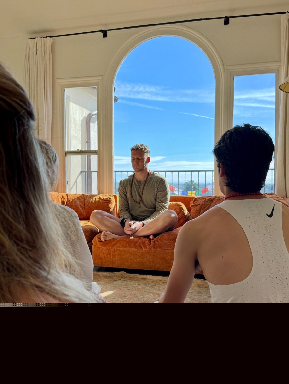 Silent sitting at an Open Space retreat